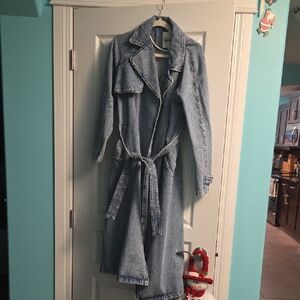 Dynamite Denim Trench Coat